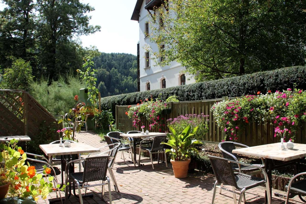 Hotel-Garni Elbgarten Bad Schandau Luaran gambar